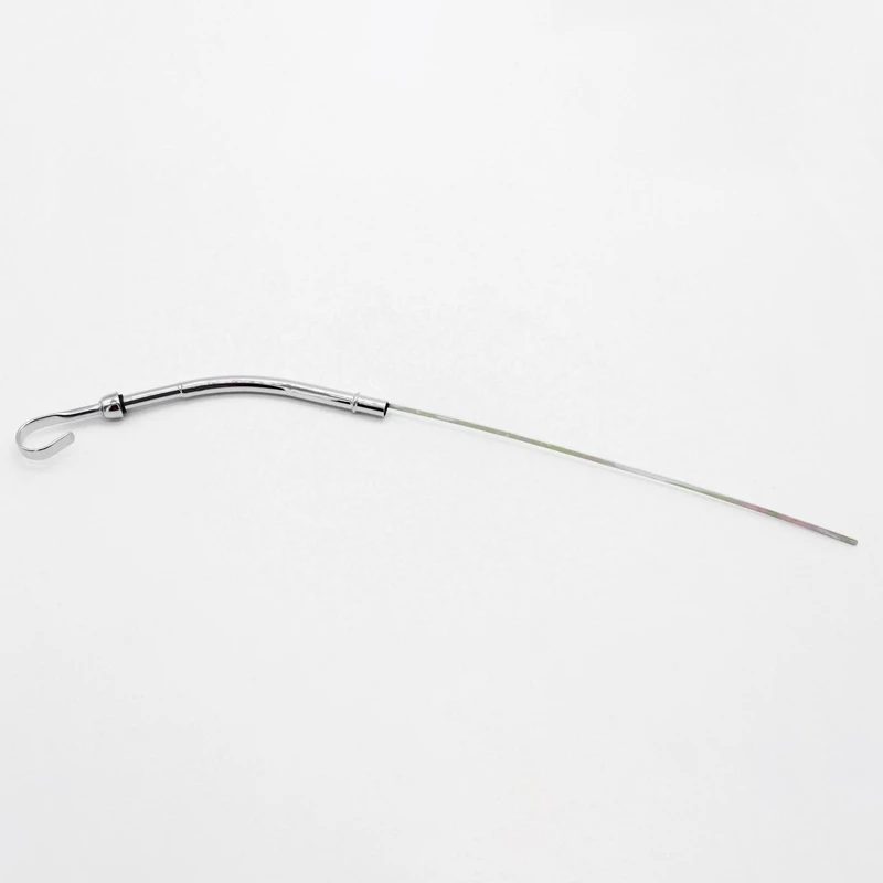 Хромированная трубка датчика масляного двигателя для Chevy 1955-79 SB 283 305 327 350 383 400