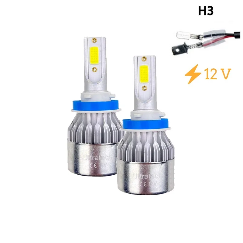 

Ultratek Led headlight bulb H3 3200LM / LAAM890