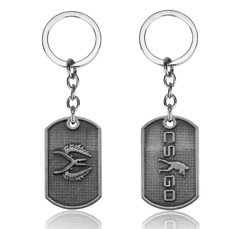 New Game Hollow Counter Strike CSGO Metal Pendant Accessories Keychain for Men Women Porte Clef Llaveros Chaveiro Carro Gift |