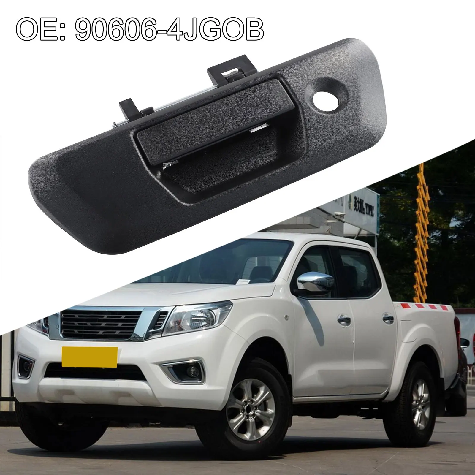 Прочная ручка задней двери для Nissan Navara D23 (2015 2019) со встроенным отверстием ключа