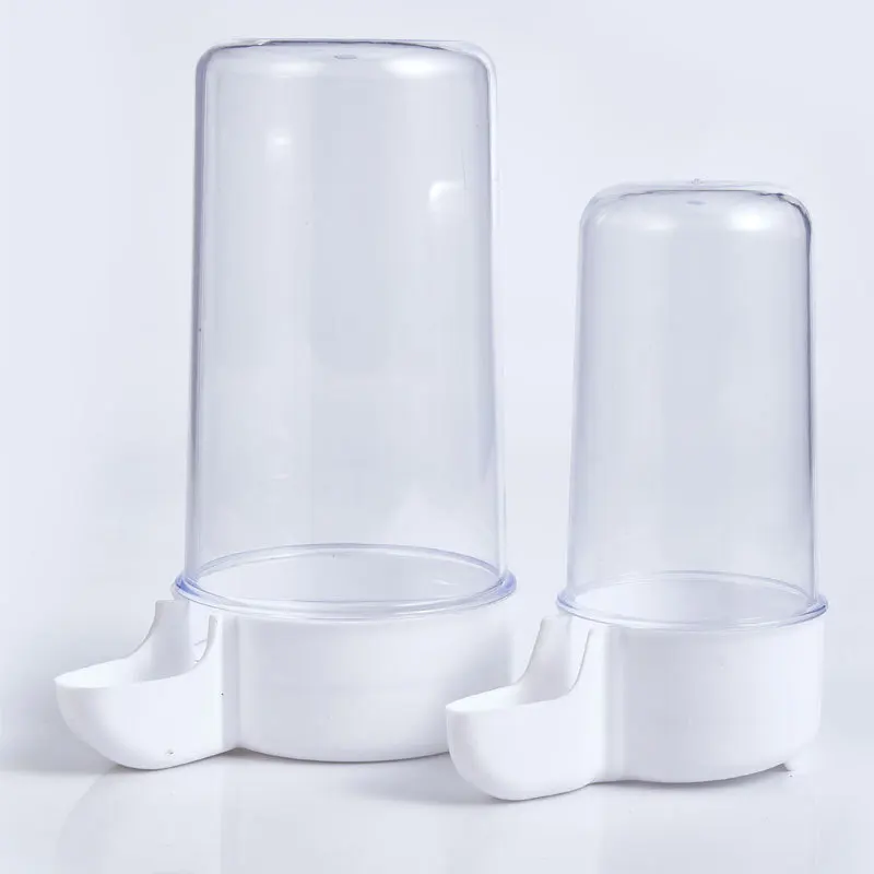 Rutting Chicken Feeder Acrylic Grain Box Food Bowl Water Trough Water Bottle Automatic Drinker Under the Feed Bottle Feeder