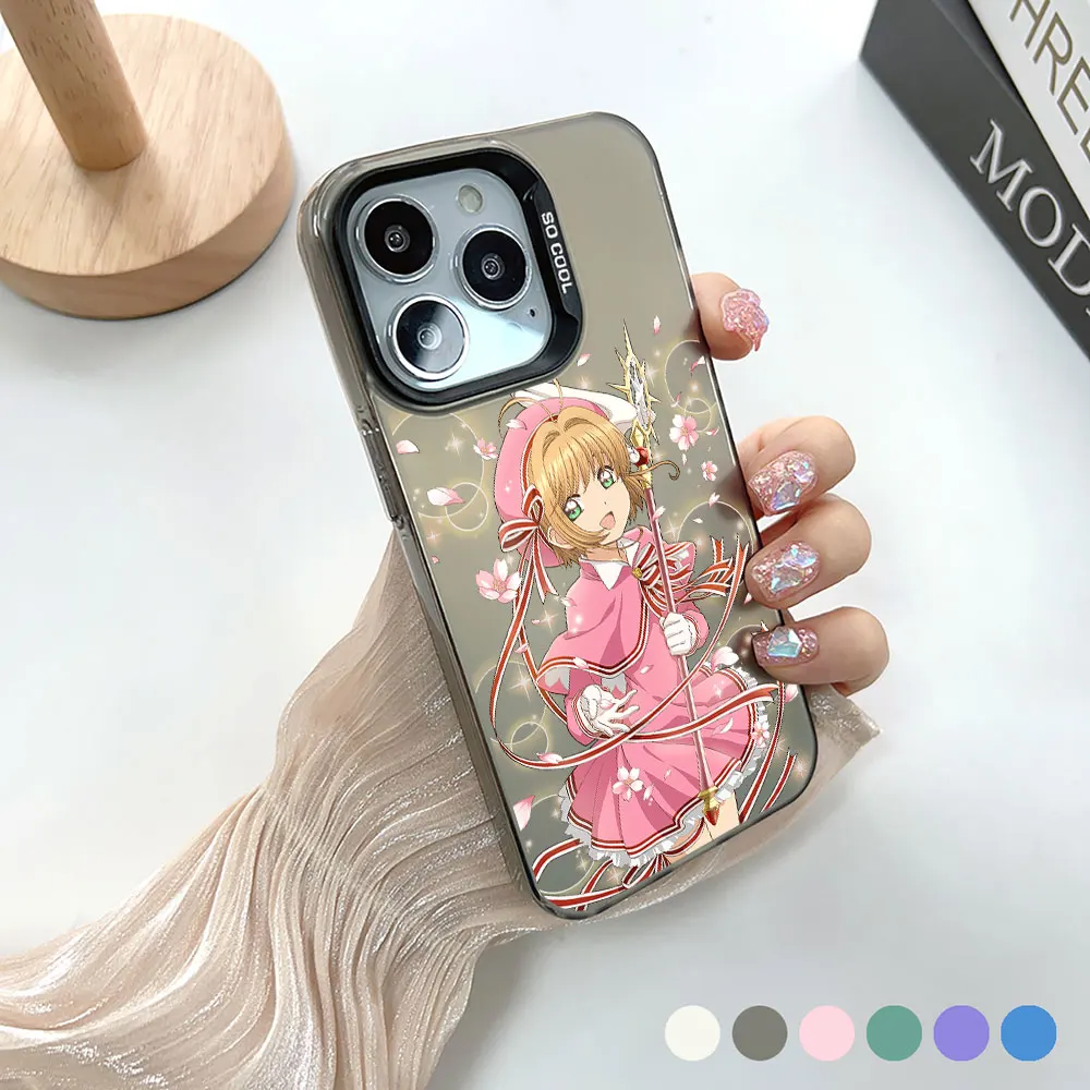 Чехол для телефона в стиле аниме Cardcaptor Sakura VIVO T1X S17T S17 S16E S15 S12 S1 V40 V29 V29E V27E V23 V23E V25 IQOOU