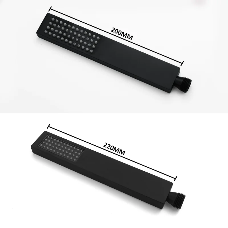 Квадратная Ручная Насадка Для Душа Из Нержавеющей Стали Матовое