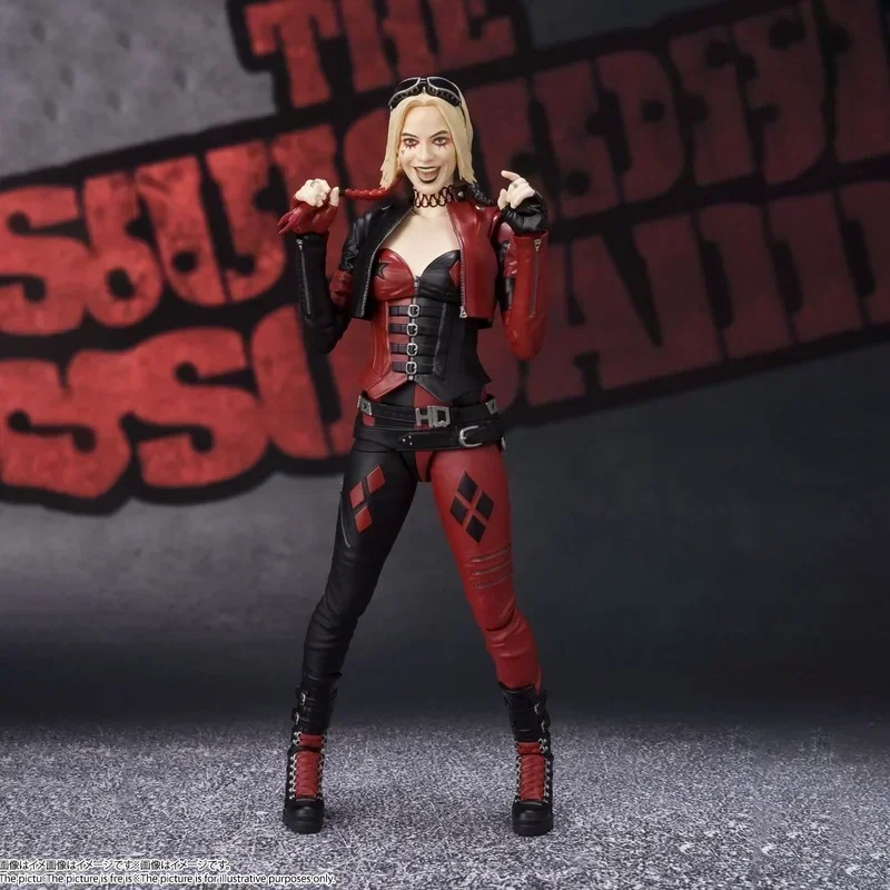 В наличии Bandai S.H.Figuarts SHF натуральная аниме Harleen Quinzel отряд самоубийц экшн-фигурка