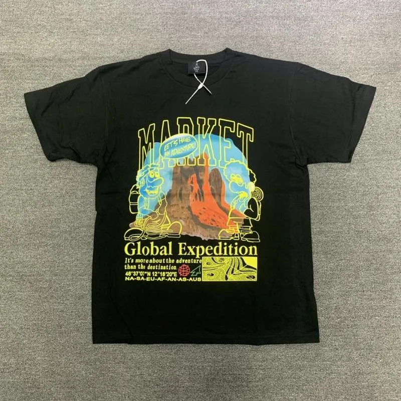 

22SS High Quality Foam Letter Astroworld T Shirt Men Women EU Size 100% Cotton Cactus Jack Top Tees