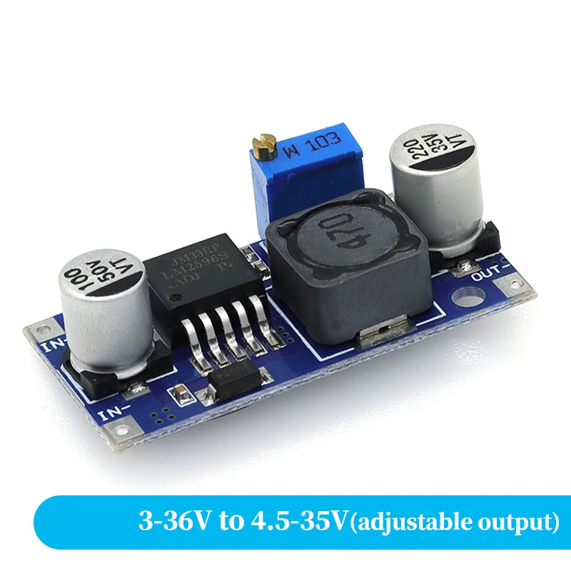 

LM2596S DC-DC понижающий модуль питания Stlxy 3A