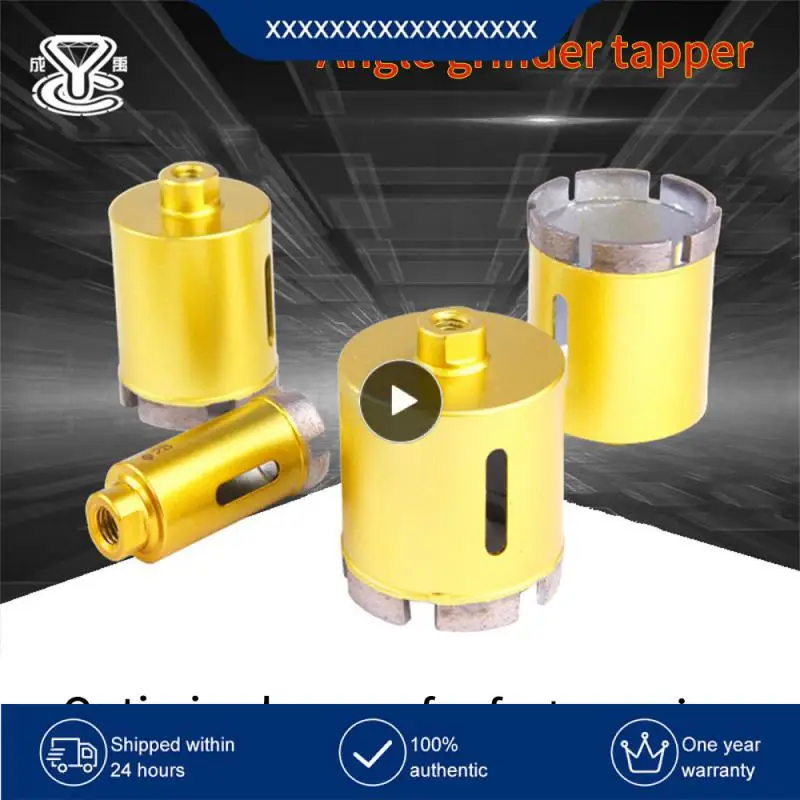 

Sintered Diamond Reamer Bit Screw Thread Ceramic Tile Concrete Granite Bit Metal Alloy Angle Grinder Marble Hole Opener