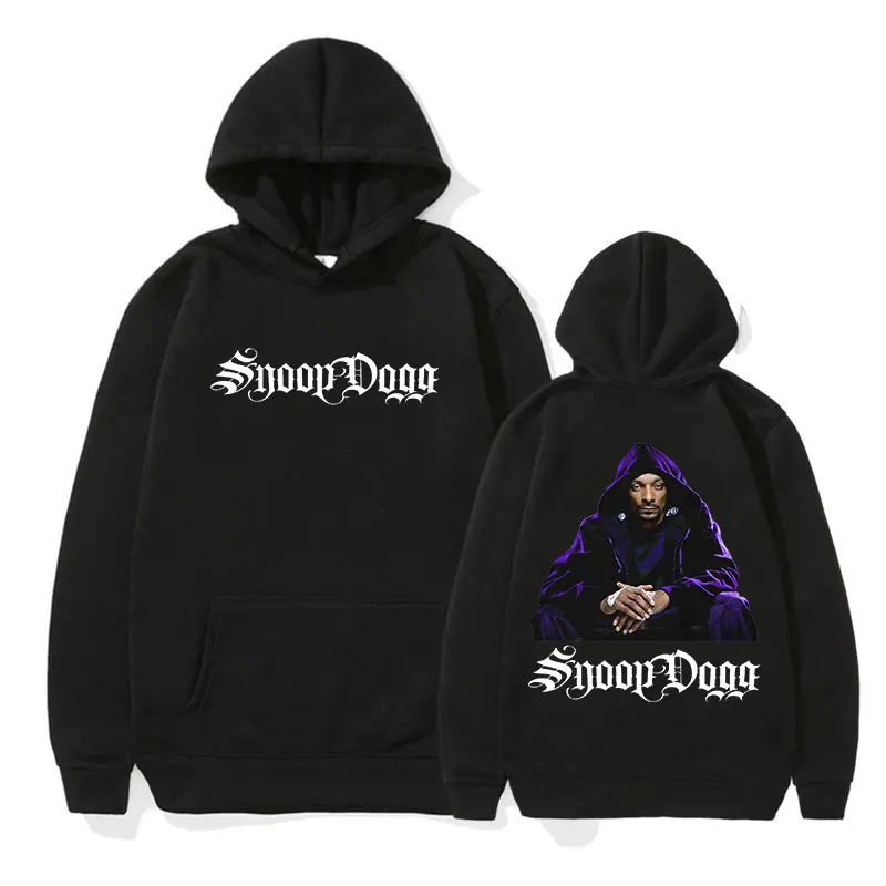 Худи Rapper Snoop Doggy Dogg Модный пуловер Тупак Шакур Толстовка для мужчин и женщин