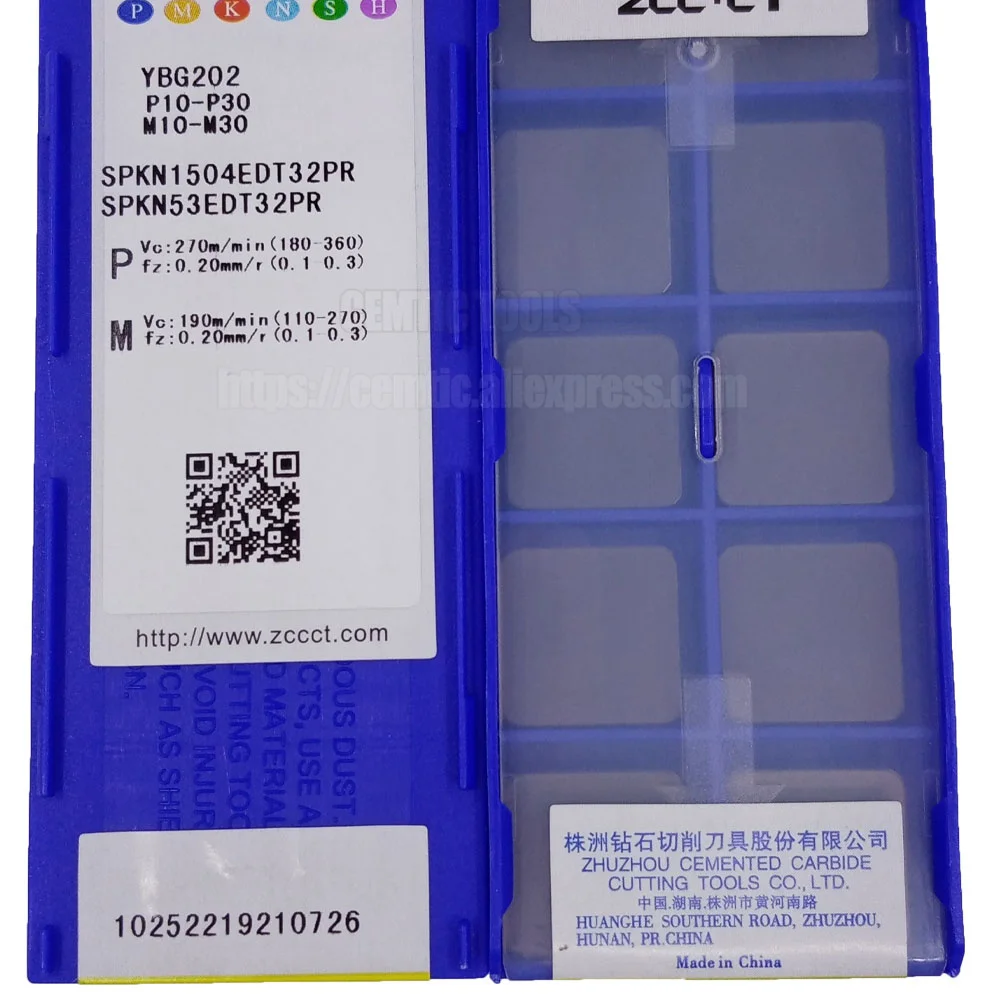 

ZCC CNC лезвие из сплава SPKN YBG202 SPKN1504EDT32PR