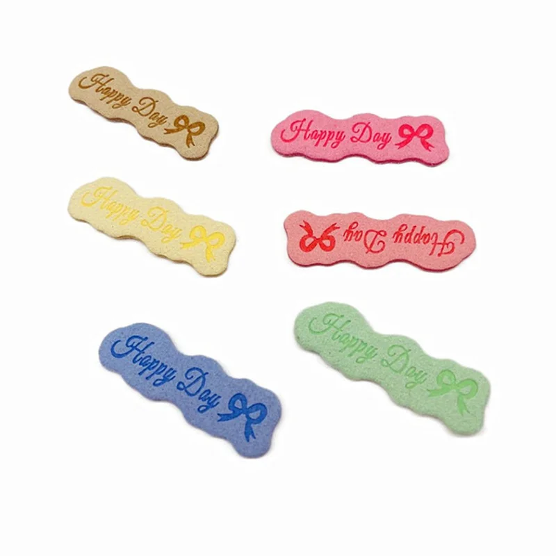 

Кожаные этикетки 50 шт./лот для рукоделия, шитья одежды, аксессуаров, винтажные аксессуары для шляп, сумок, бирка для украшения, принадлежност...