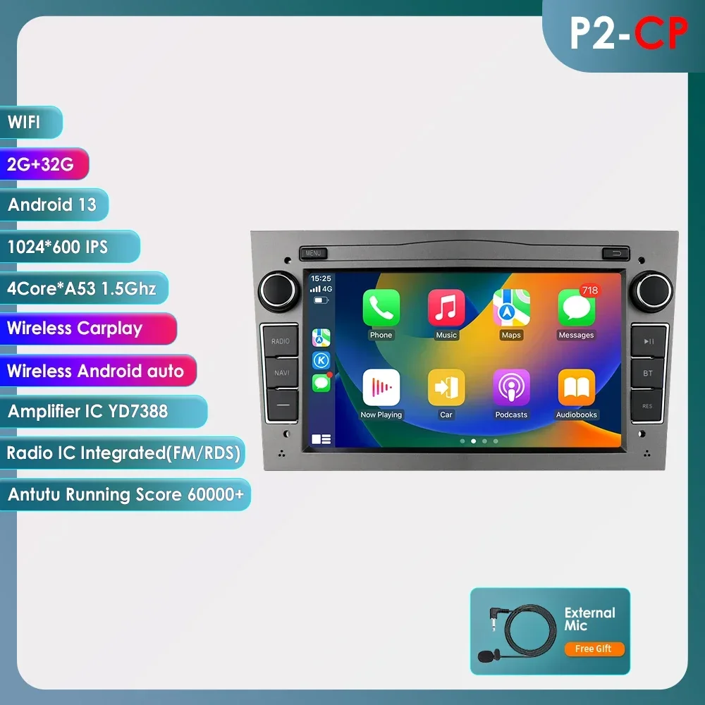 

Автомобильный GPS-ПЛЕЕР Android для Opel Astra H J 2004 Vectra Vauxhall Antara Zafira Corsa C D Vivaro Meriva Veda Carplay Radio Screen