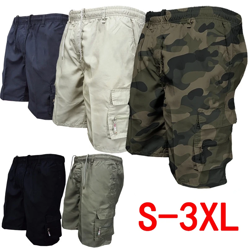 Новые мужские шорты-карго