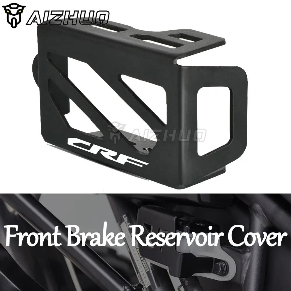 

CRF1000L Front Brake Reservoir Cover For Honda CRF 1000L Africa Twin 2016 2017 Motorcycle Pump Fluid Tank Oil Cup Guard Cover L