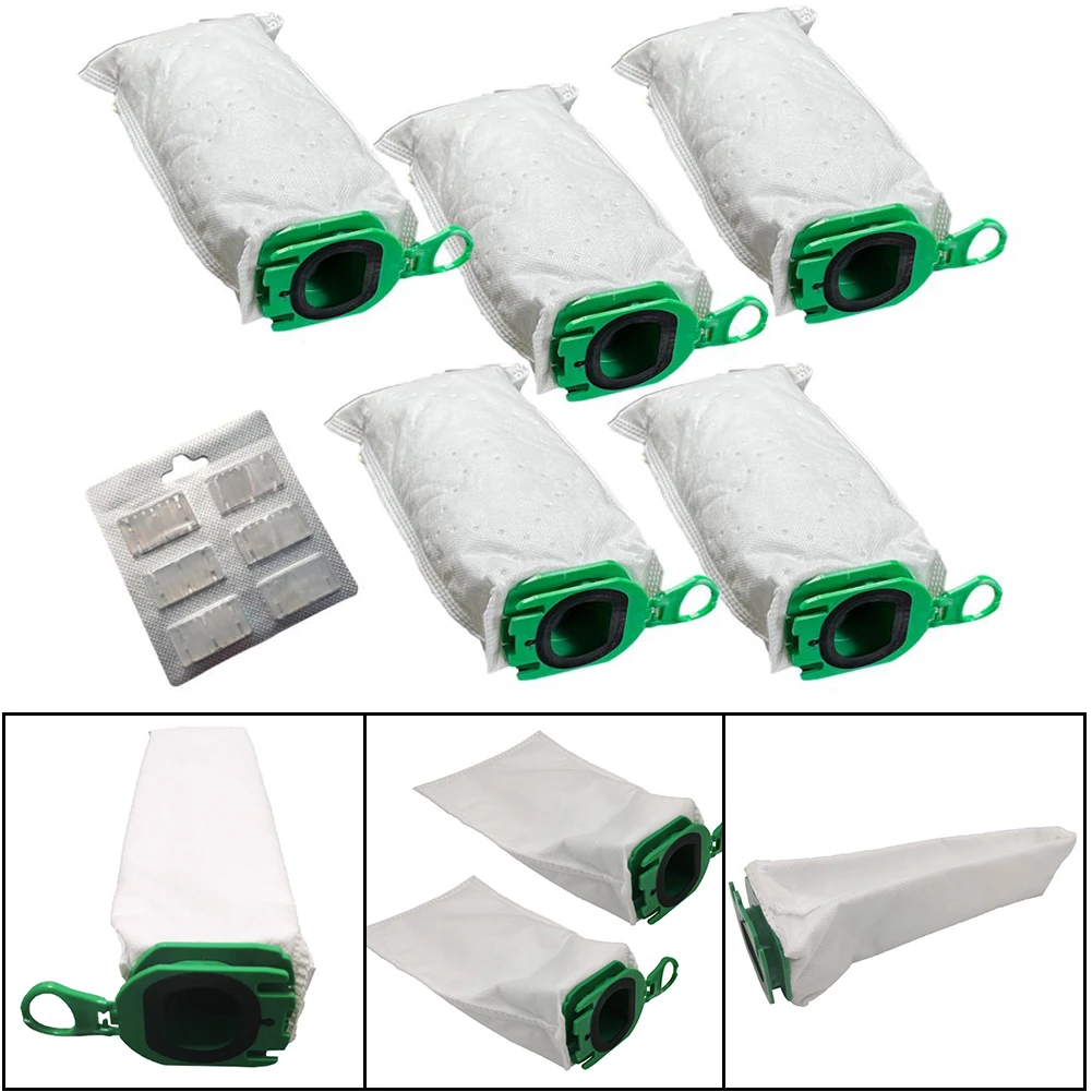 

6pcs Dust Bags Fragrance Bar For Vorwerk VB100 FP100 Vacuum Cleaner Accessories Dust Bags