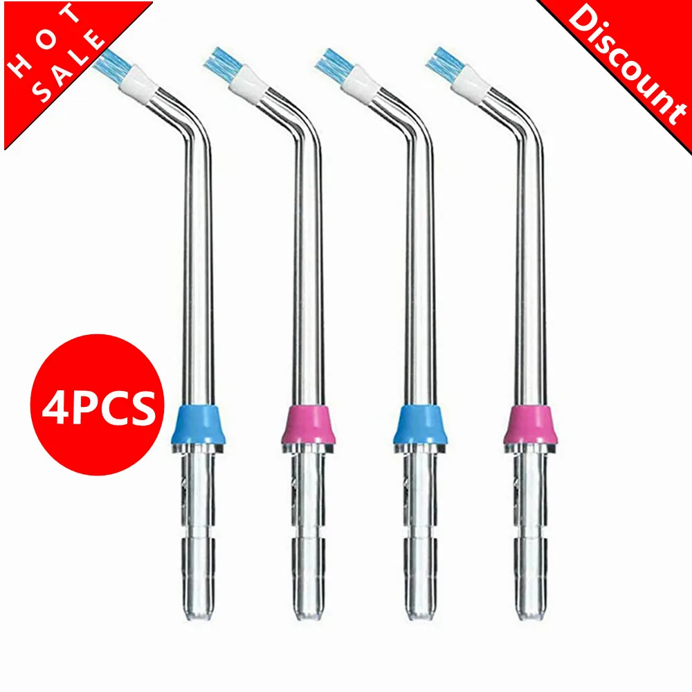 4 шт. подходит для ирригатора полости рта waterpik насадка зубного налета аксессуары