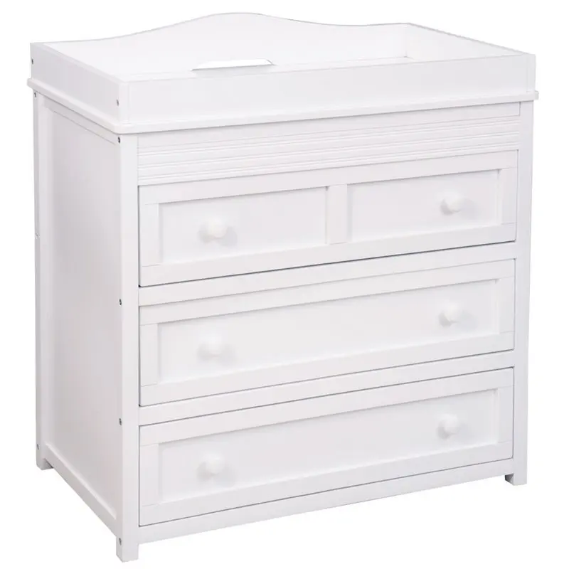 

Leila II 3 Drawer Changing Table White