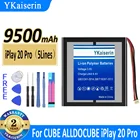 Сменный аккумулятор ykaisсеребрин 9500 мАч iPlay 20 Pro для CUBE ALLDO CUBE iPlay 20Pro iPlay20 ProiPlay 20 iPlay20, аккумулятор для планшета
