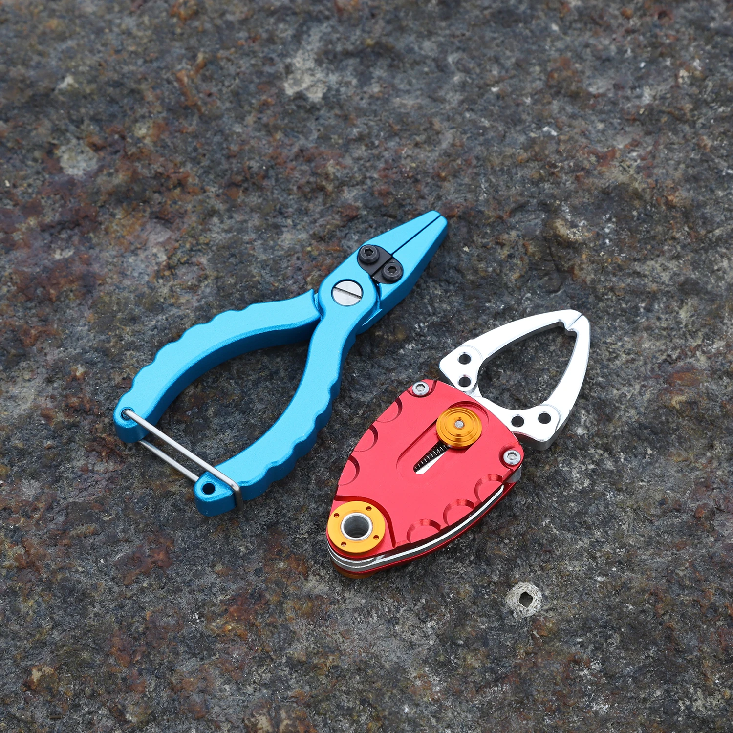 

New Mini Fishing Pliers Grip Set Aluminium Saltwater Tongs for Line Cutter Fish Controller Lure Fishing Tackle Tool Equipment