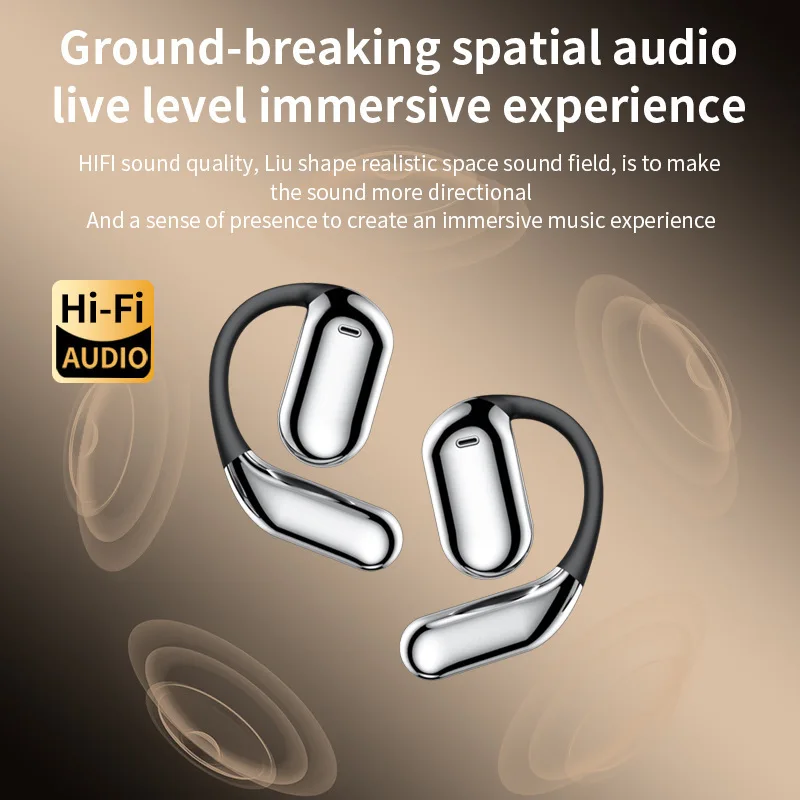 Новинка 2024 спортивная водонепроницаемая Bluetooth-гарнитура Q16 с шумоподавлением и