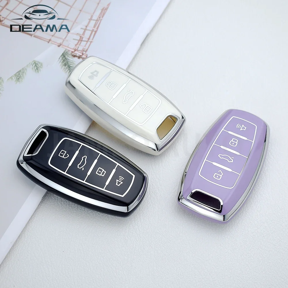 Чехол-держатель для автомобильного пульта дистанционного управления из ТПУ с 4