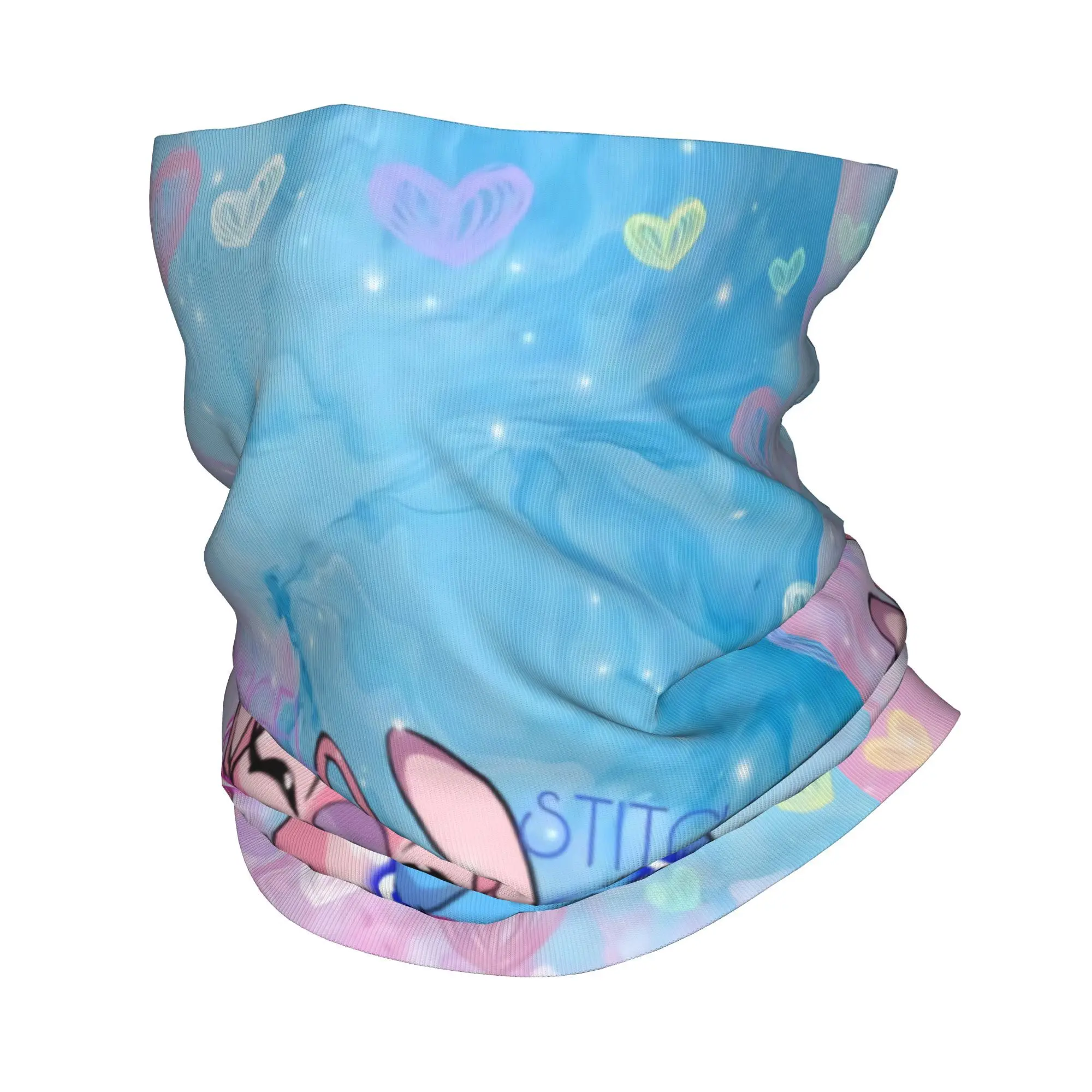 Пользовательский стежок ангел любовь сердце мультфильм шеи гетры для мужчин