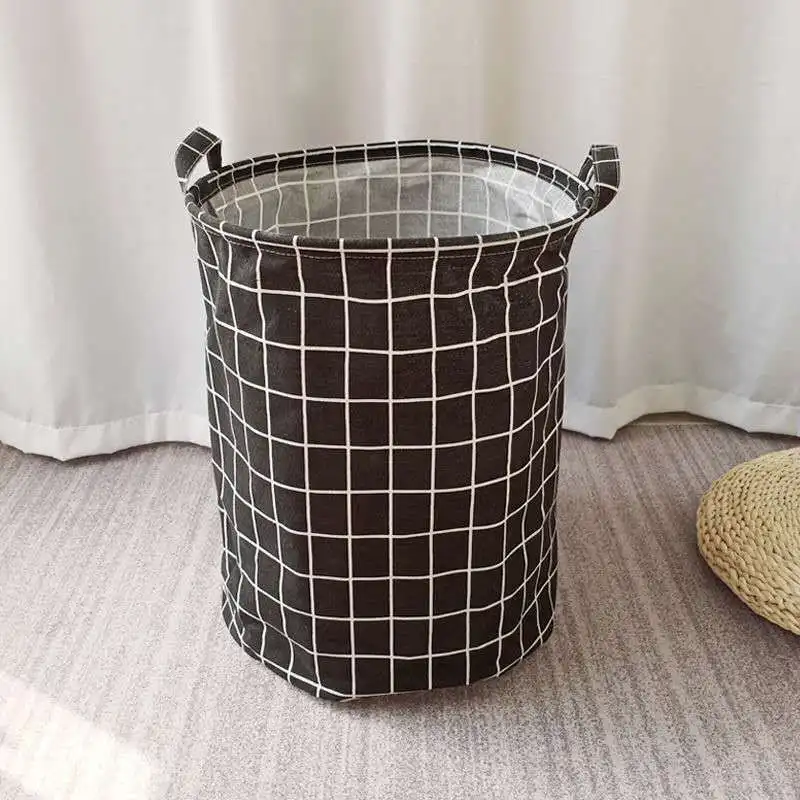 Детская круглая игрушка для грязной одежды складное ведро Большая