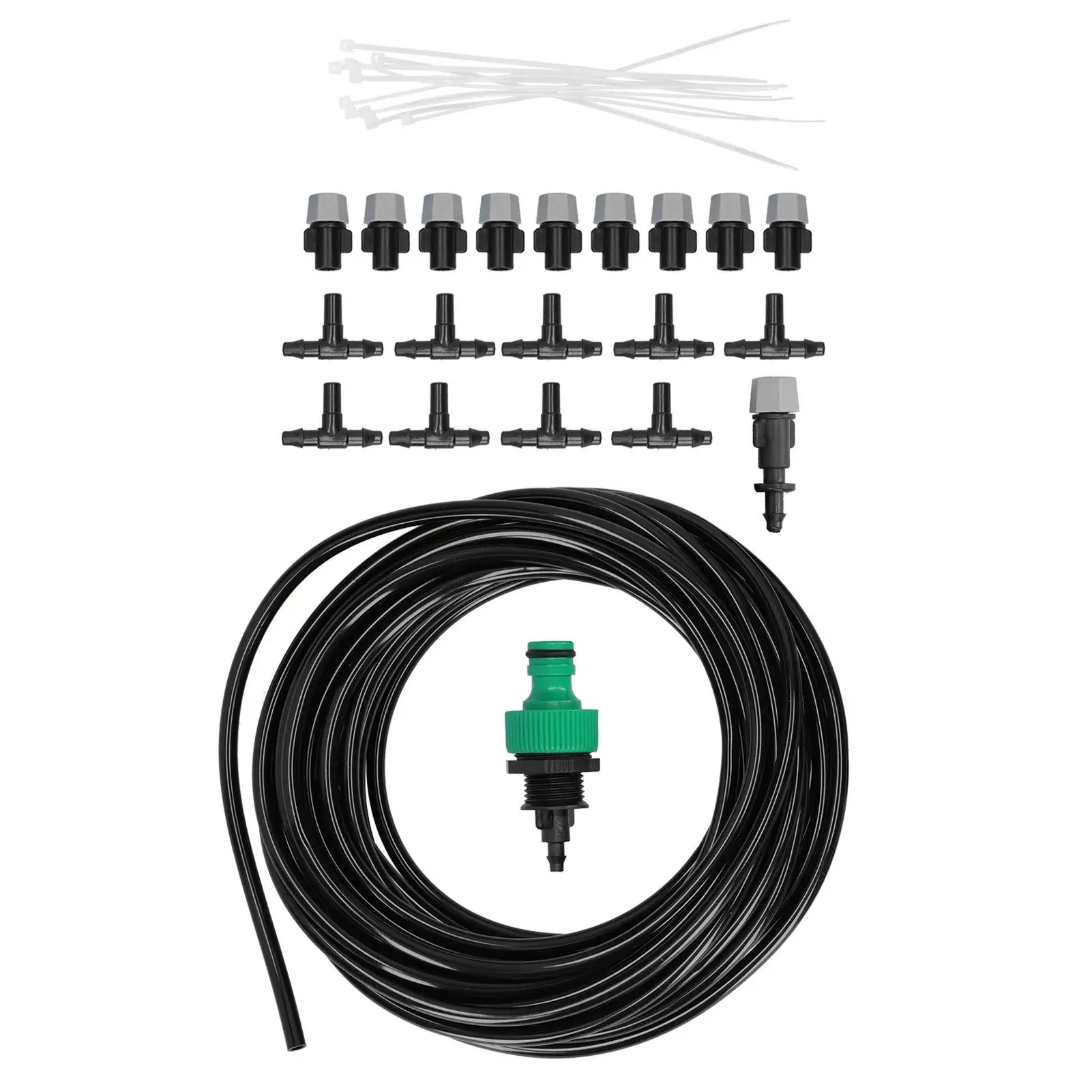 Автоматическая система полива шланг 10 м разбрызгиватель сада охлаждение