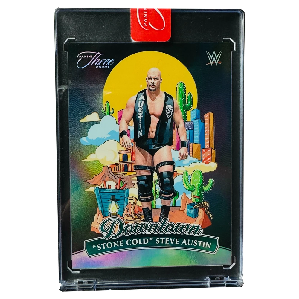 Фото PANINI DIY КАМЕНЬ ЗОЛОТО WWE Фирменная коллекция карточек кирпичи Гробовщик домашний подарок на Рождество для мальчиков на день рождения акриловые украшения №4