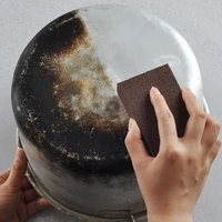 magic sponge eraser rust remover dish pot household cleaning brush wash emery descaling rub kitchen accessoriestools gadgets