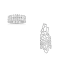 lidu 925 sterling silver 2021 classic ring bracelet monaco jewelry stylish elegant and monaco jewelry gift for friends