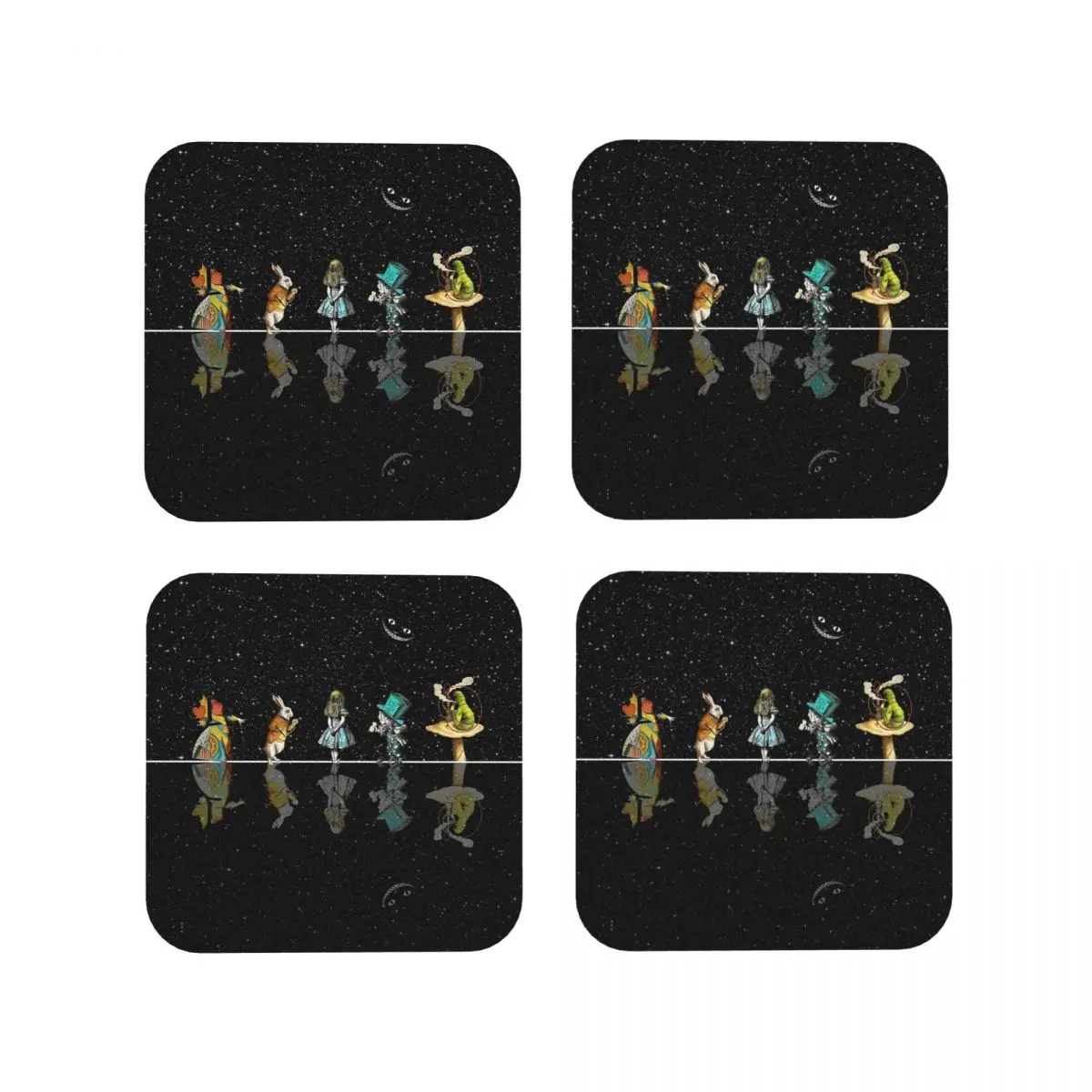 

Подставки для стола в виде звездной ночи Посуда для кухни, столовые приборы для ужина, кофейный коврик