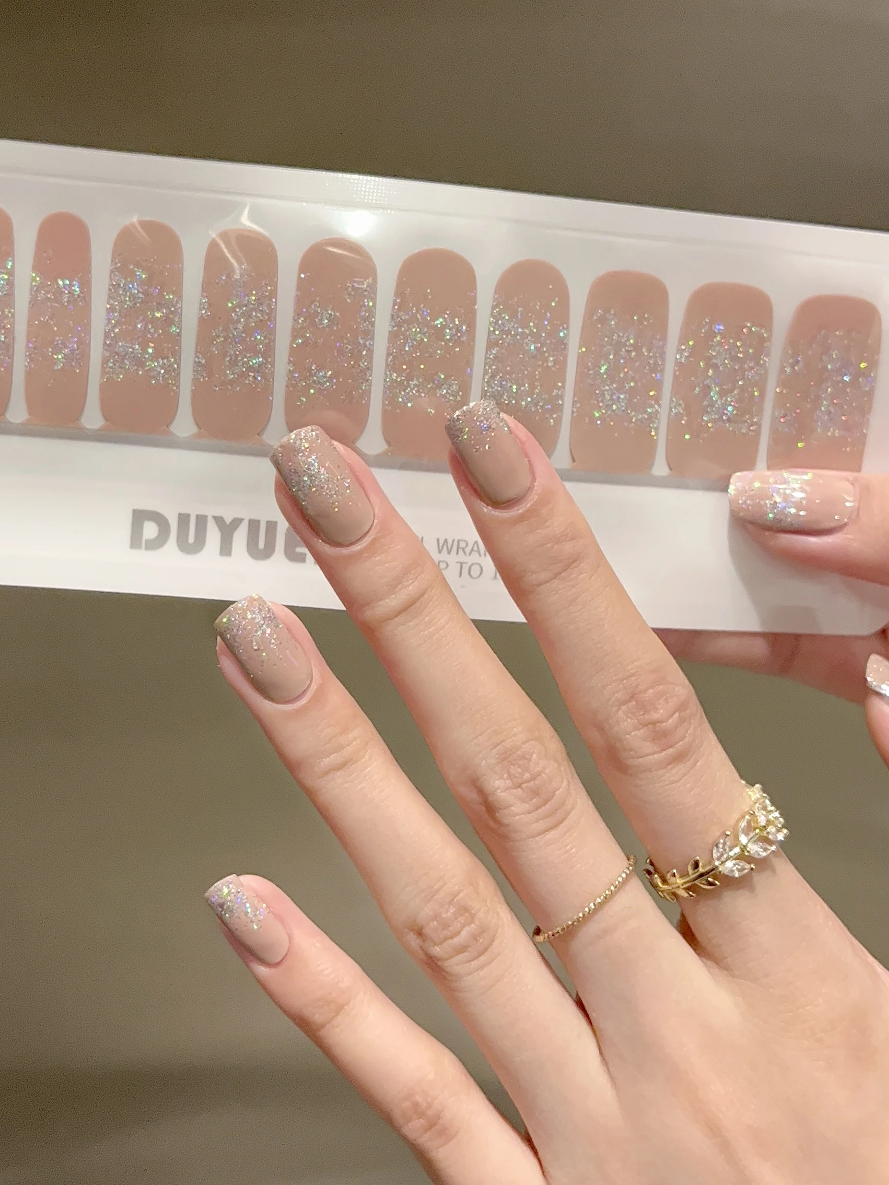 

Soft nail oil film personality white-collar commuter nail sticker diy durable waterproof