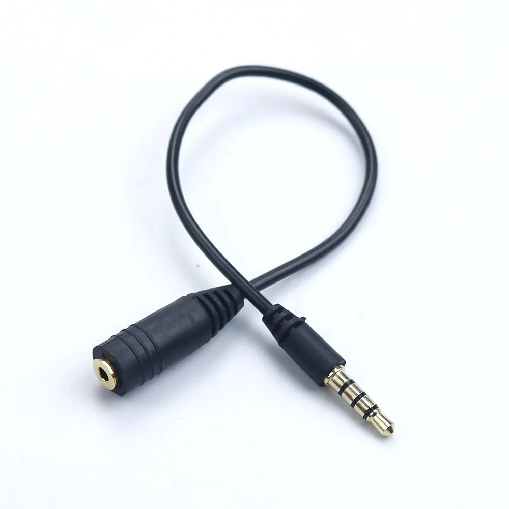 Адаптер для аудиокабеля T rrs 3 5 мм папа-мама