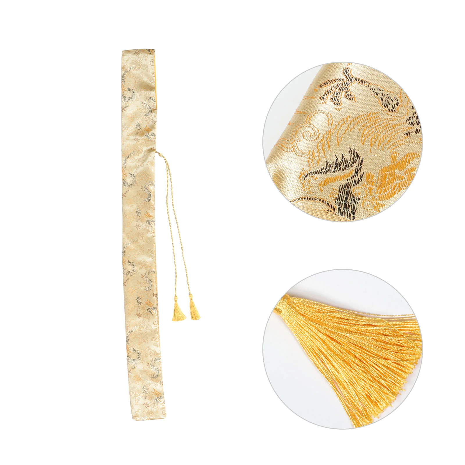 

Silk Storage Samurai Pouch Carrying Cover Katana Strap Chinese Fu Kung Japanese Holder Tanto