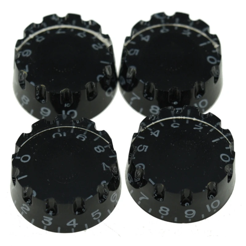 Зубчатые ручки для электрогитары Gibson Les Paul SG (набор из 4 шт.) накатанные подходят 24