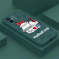 hello kitty anime case for iphone 11 12 pro max 12 mini 13 pro max x xr xs max se2020 8 7 6 6s plus hot new silicone phone cover