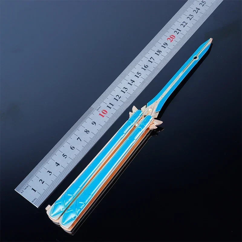 Новый 21-стильный анимационный нож-бабочка сложеный и неразрезанный а также