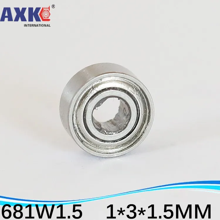 

MR31 Миниатюрные шарикоподшипники 681/1, 5K, 1*3*1,5 мм, дюймовый подшипник AXK, стальной глубокий желоб, Ra 0,8 Machinery 681W1.5 Nanjing 99