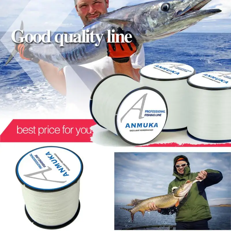 

PE Line 300 Meters 4 Series Strong Horse White Fishing Line Braiding Line Super Tension Main Line Strand Fishing Gear Fishing