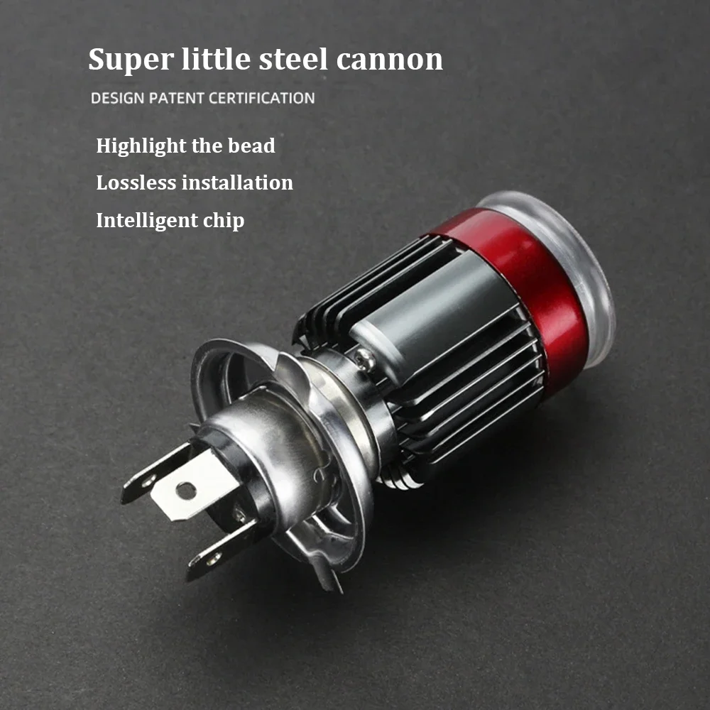 1 шт. CSP Devil Eye H4 LED Moto H6 BA20D светодиодные лампы для мотоциклетных фар белый желтый Hi Lo