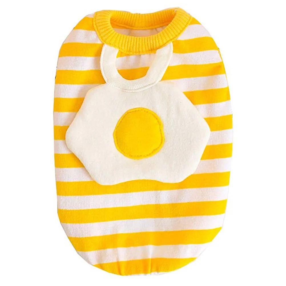 

Egg Costume Outdoor Pet Vest Dog Clothes Pattern Spring Summer Clothing Supplies