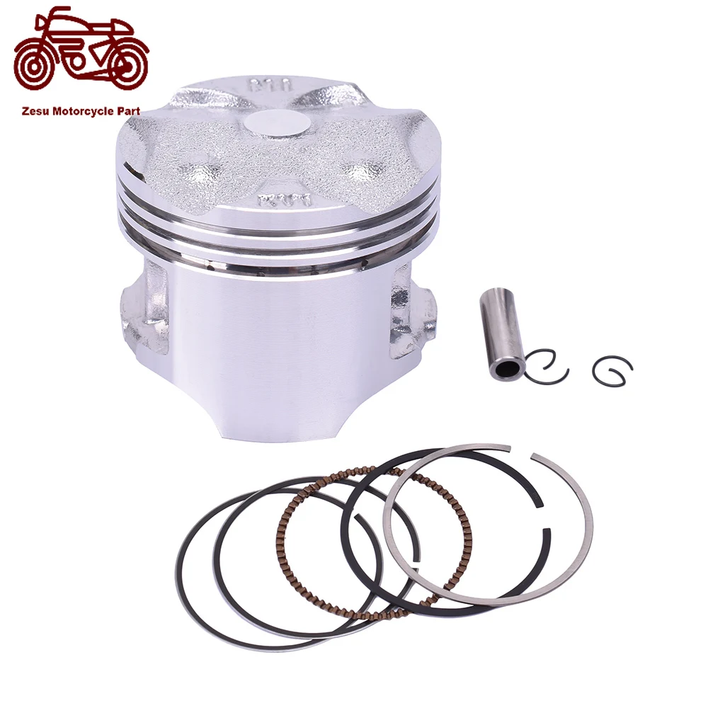 

48.5mm 48.75mm 49mm 49.25mm 49.5mm STD~+100 Pin 13mm Motorcycle Piston Rings Kit For Honda CBR250 MC19 KY1 CBR 250