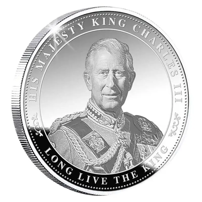 

Metal Coin British Royal The King Of UK Coins British Royal Coins Fans Collection King Coins Keychain Crafts Souvenir Gift