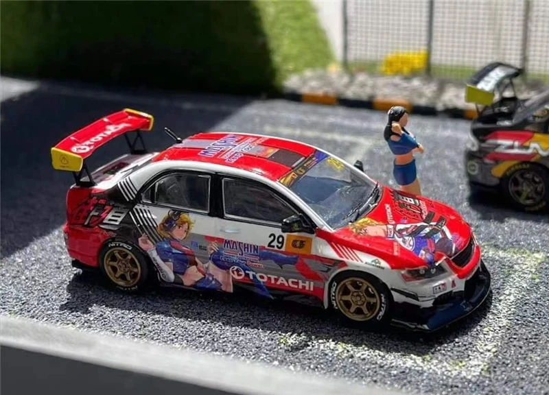 

KOSO 1:64 Lancer Evolution EVO IX Street 29 livery Model Car