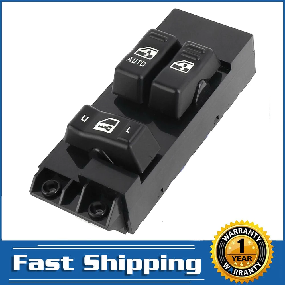 

Мастер мощность стеклоподъемник Управление Переключатель Регулятор кнопка для GMC Sierra 1500 2500 3500 Chevy Silverado 15054161 15753934