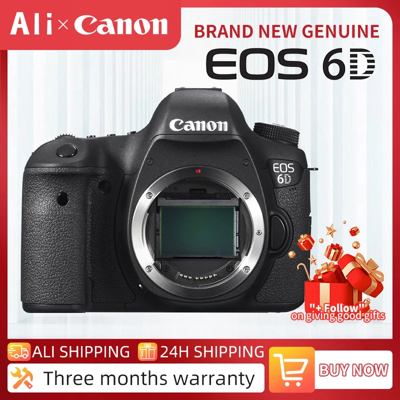 Canon/Canon 6D полнокадровая Высококачественная цифровая зеркальная камера