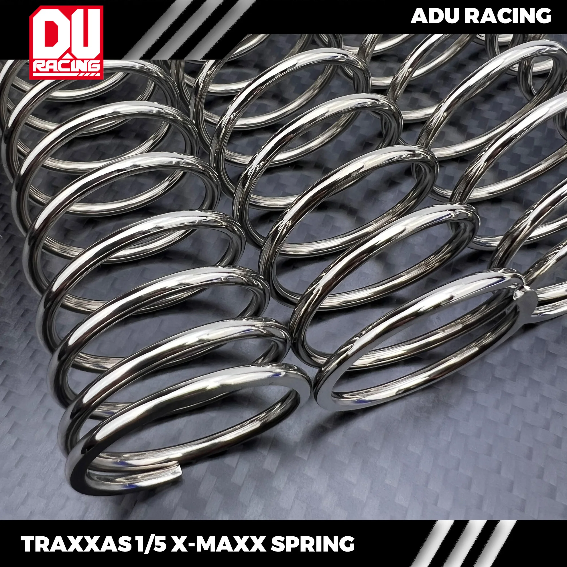 Фото Амортизаторы ADU RACING HARD 2,8 мм для TRAXXAS 1/5 X-MAXX №1