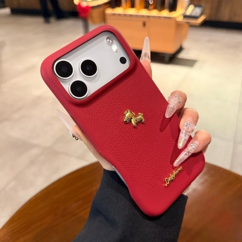 Фото Новогодний чехол Golden Pony для Vivo Y20, Y20s, Y20a, Y20i, Y20t, Y20g, Y12, Y12s G, Y12a, Y11s, S1, Y7s, Y5s — роскошный чехол для телефона из искусственной кожи №2