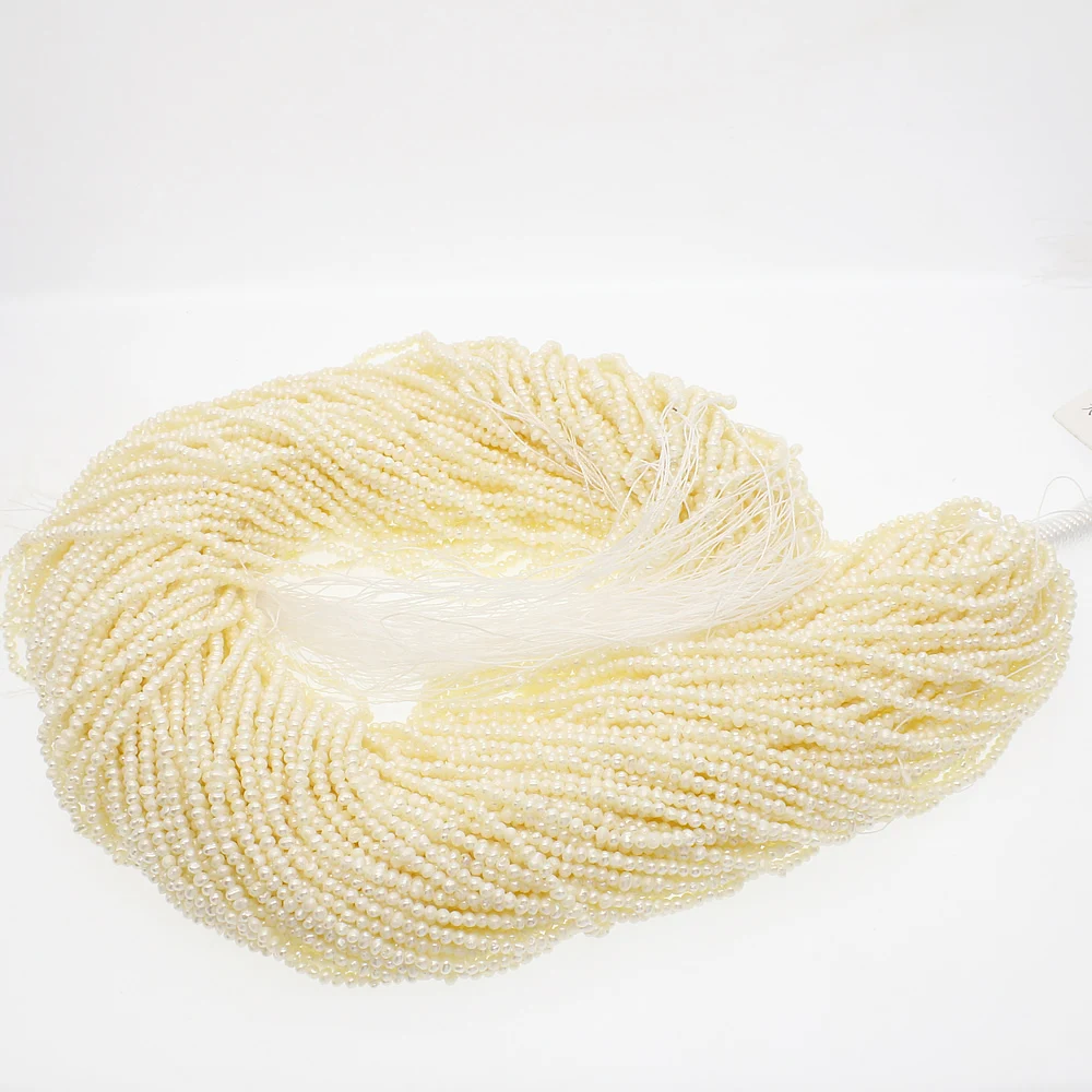 Natural Freshwater Pearl 1.5-2mm Women's Jewelry Baroque Beads Star Jewelry DIY Necklace Bracelet Earrings Jewelry Accessories