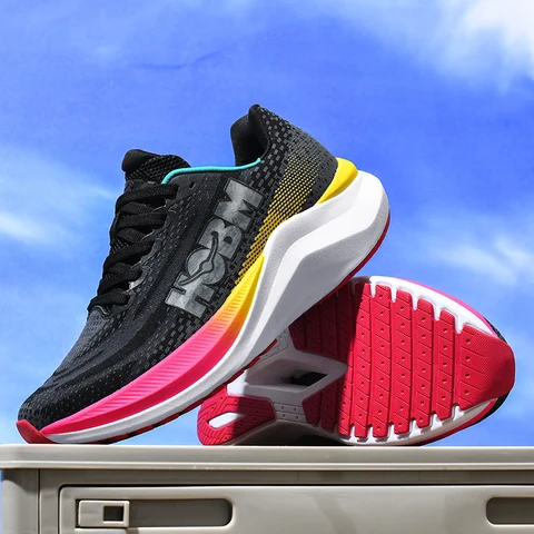 Мужские беговые кроссовки для марафона, брендовая профессиональная уличная спортивная обувь с воздушной подушкой для мужчин, тренировочная спортивная обувь, повседневные кроссовки